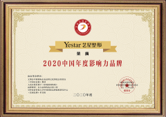 艺星荣获“2020中国品牌影